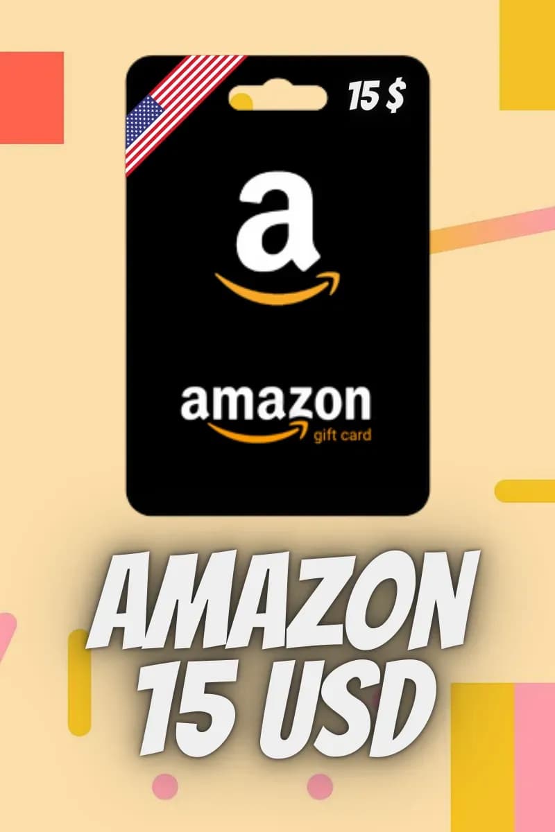 15 USD Amazon Gift Card