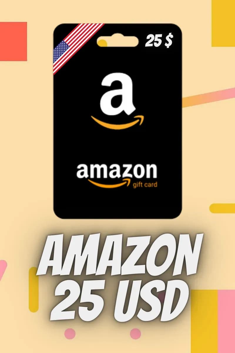 25 USD Amazon Gift Card