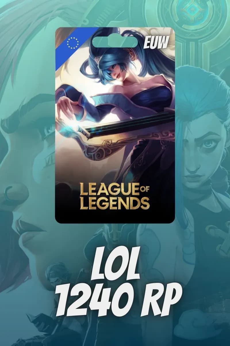League of Legends 1240 RP (EU West - EUW)