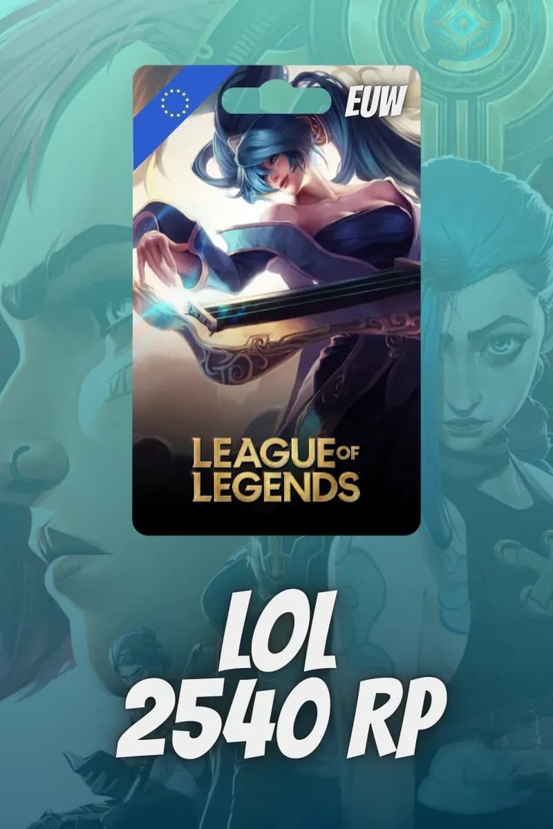 League of Legends 2540 RP (EU West - EUW)