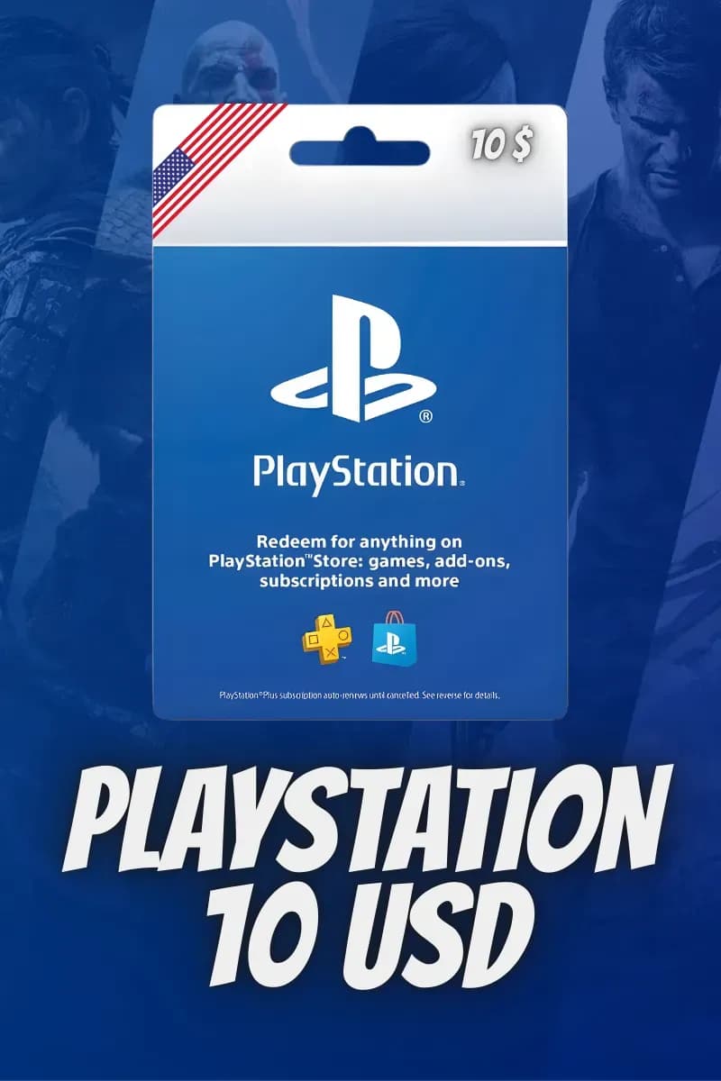  10 USD PlayStation Gift Card
